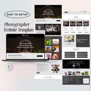 Photographer Website Template – Photo Studio WordPress Divi Theme – Easy Setup image 6