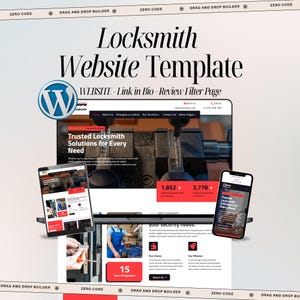 Locksmith Website Template – Auto lock Smith WordPress Divi Theme – Easy Setup