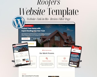 Roofer Contractors Website Template – Roofing Services WordPress Divi Theme – Easy Setup