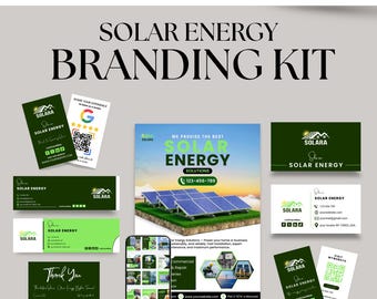 Solar Energy Social Media Branding Kit - (Digital Download)