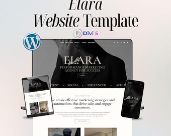 Elegant Creative Coach Website Template – Creator Personal Branding WordPress Divi Theme – Easy Setup