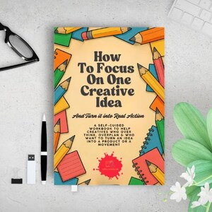 Creative Workbook, Digital Journal, Digital Workbook, Personal Development, Printable, Instant Download, Self-Guided Workbook