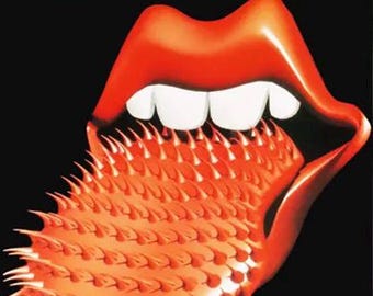 Original ROLLING STONES Voodoo Lounge European Tour 1995 94 x 44cm/ 37 x 17.3 in Very good condition