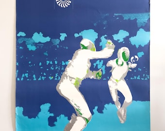 München 1972 – Fechten (Fencing) – Original A0 Poster by Otl Aicher | 118.9 × 84.1 cm | Plakat | West Germany