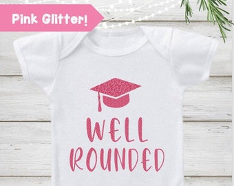 Helmet Graduation Onesie, DocBand Graduation, Helmet Onesie, Well Rounded Onesie