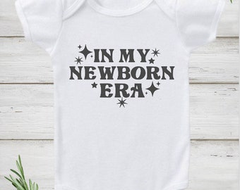 In My Newborn Era Onesie, Cute Baby Onesie, Newborn Baby Gift