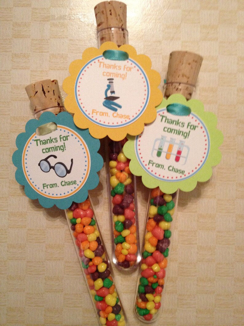 Science party favors science party test tube laboratory Etsy