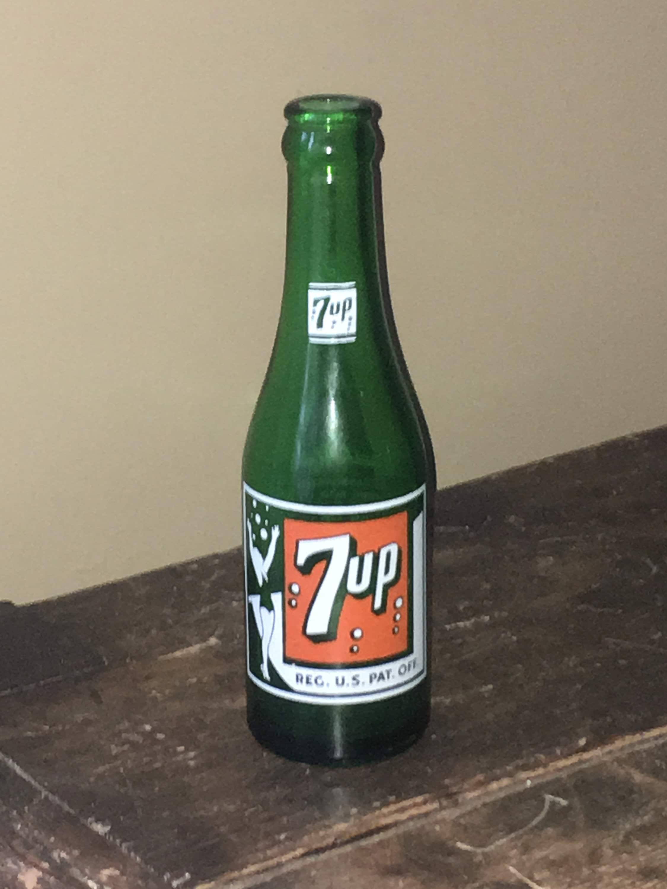 Old soda bottles