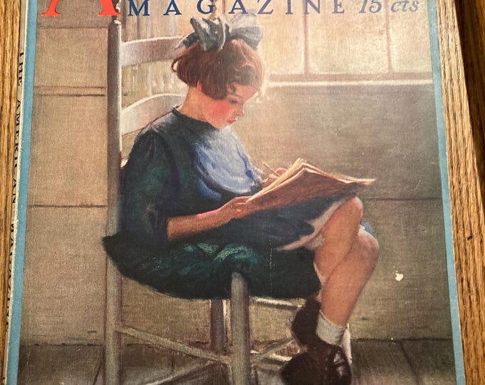 March 1913 issue of The American Magazine; James Montgomery Flagg; Blendon Campbell