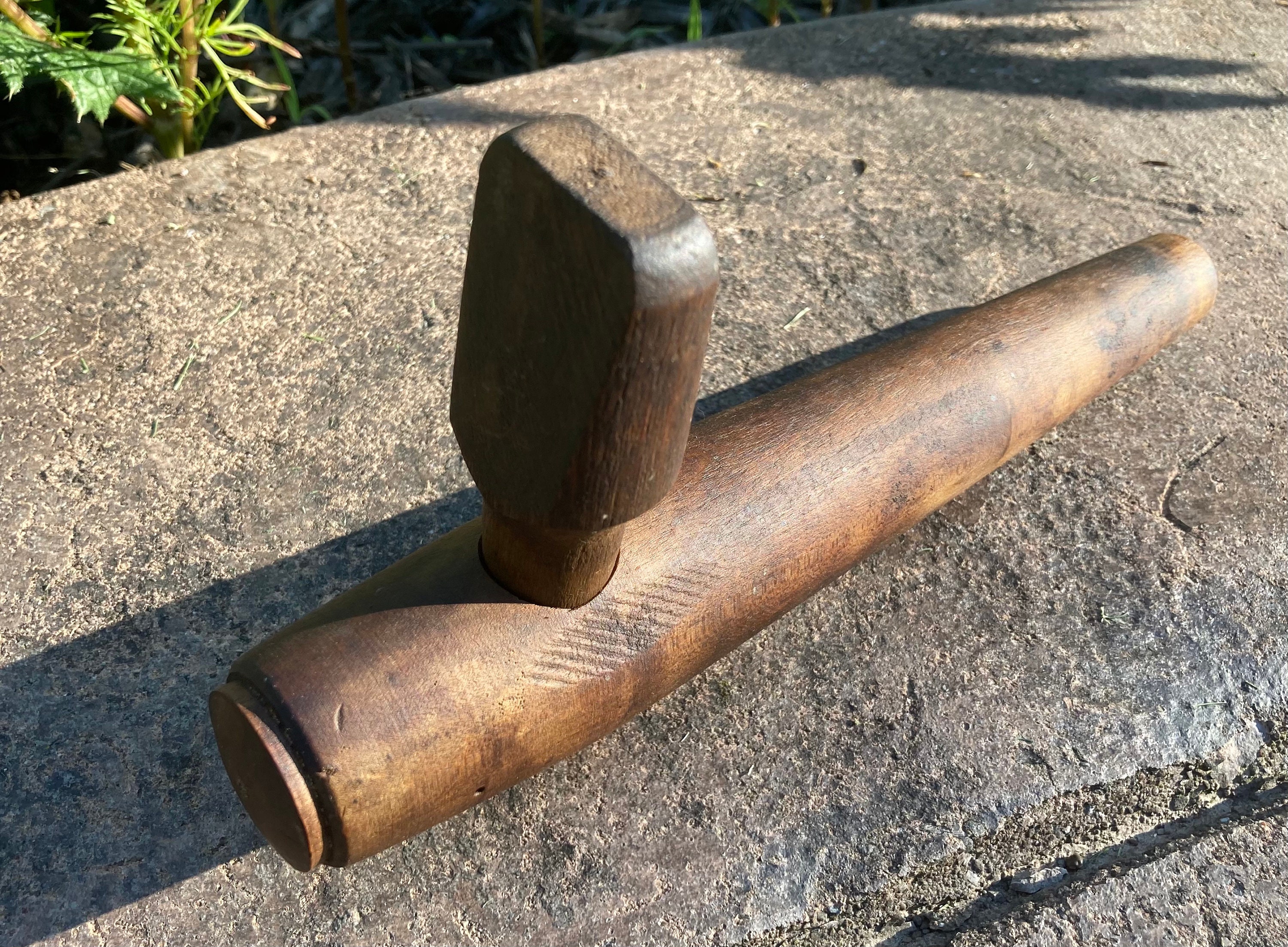 Antique Wooden Barrel Tap for Whiskey, Wine, or Beer