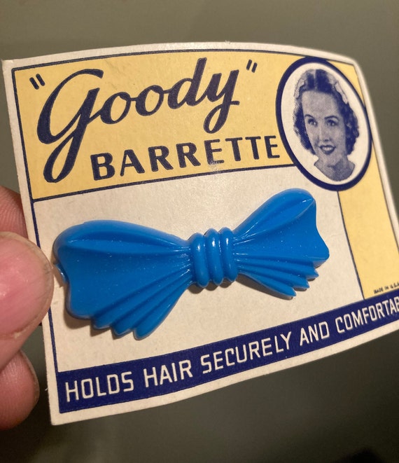 Classic 1950s Goody Barrette on Display Card; NOS, Ol… Gem