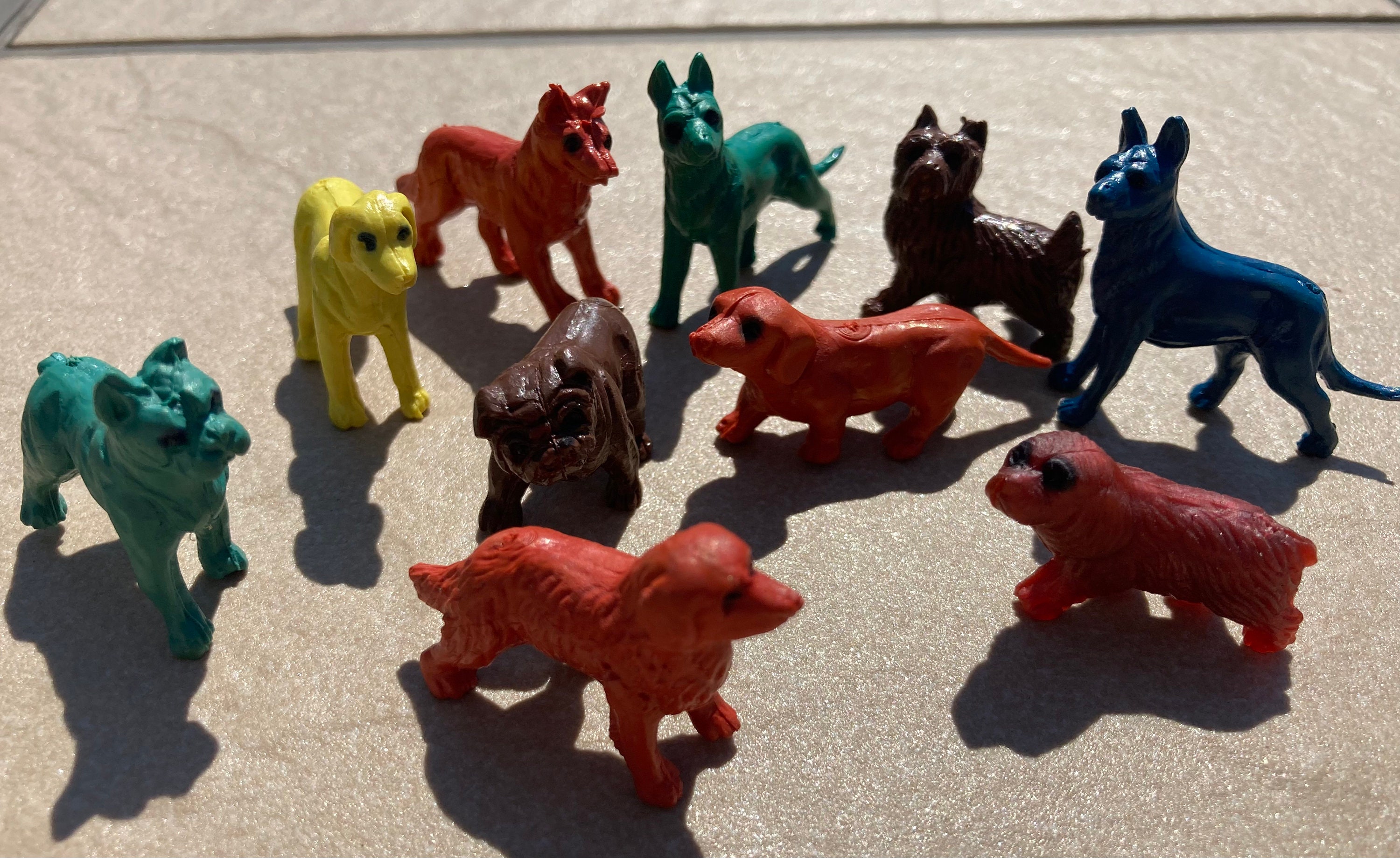 VINTAGE Rare NICKELODEON miniature Cat-Dog Charm / Vending Machine Cracker  Jack Premium Toy CatDog