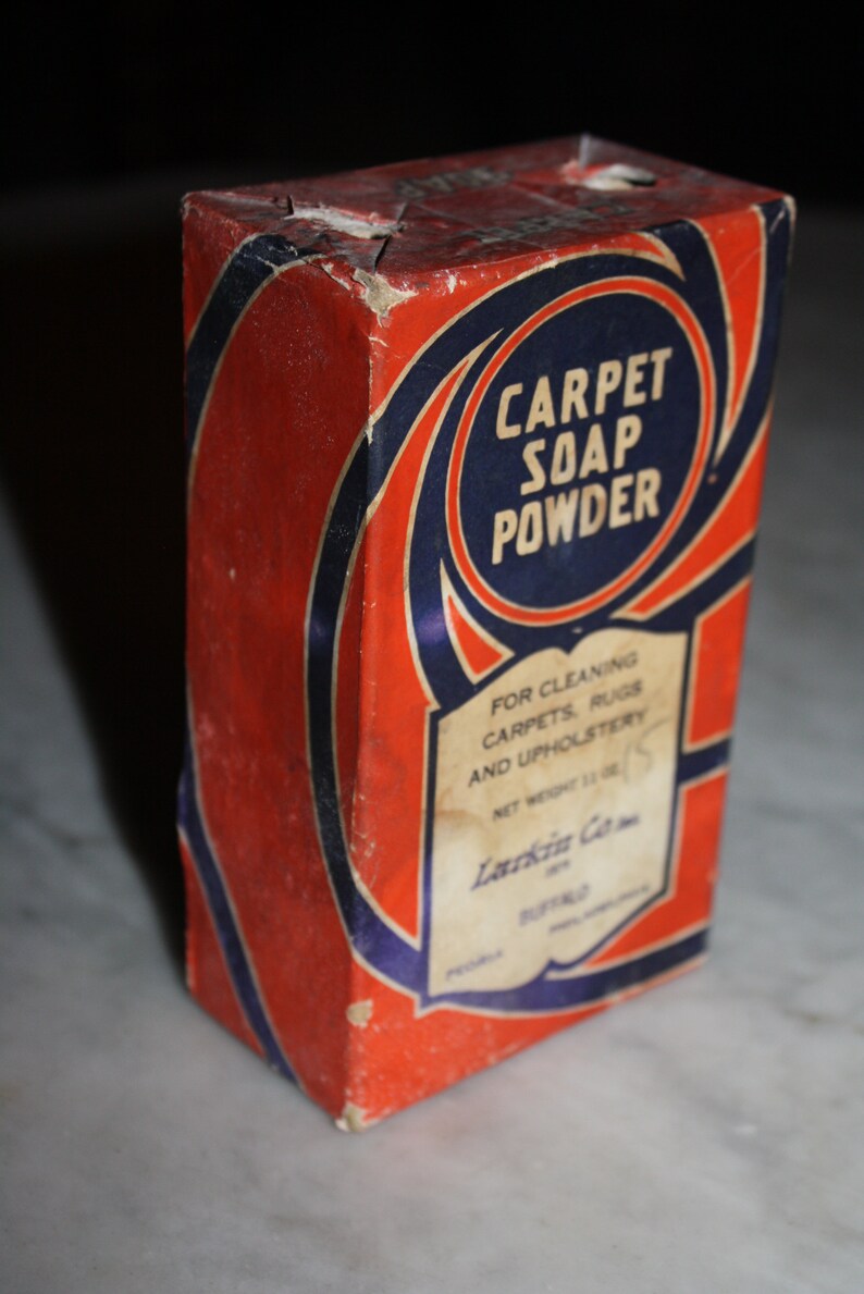 Larkin Co. Inc. Carpet Soap Powder Buffalo NY Vintage Etsy