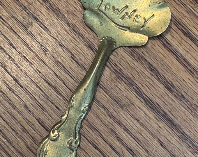 Lowney’s Chocolate Advertising Spoon, Early 1900s, Prize, Premium