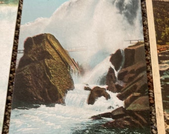 Collection of 62 Different Niagara Falls Postcards; Many Early Views