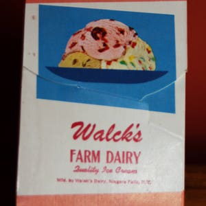 Vintage Dairy Advertising: 1950s-60s Ice Cream Cartons, New Old Stock Ice Cream Boxes, Warehouse Find image 8