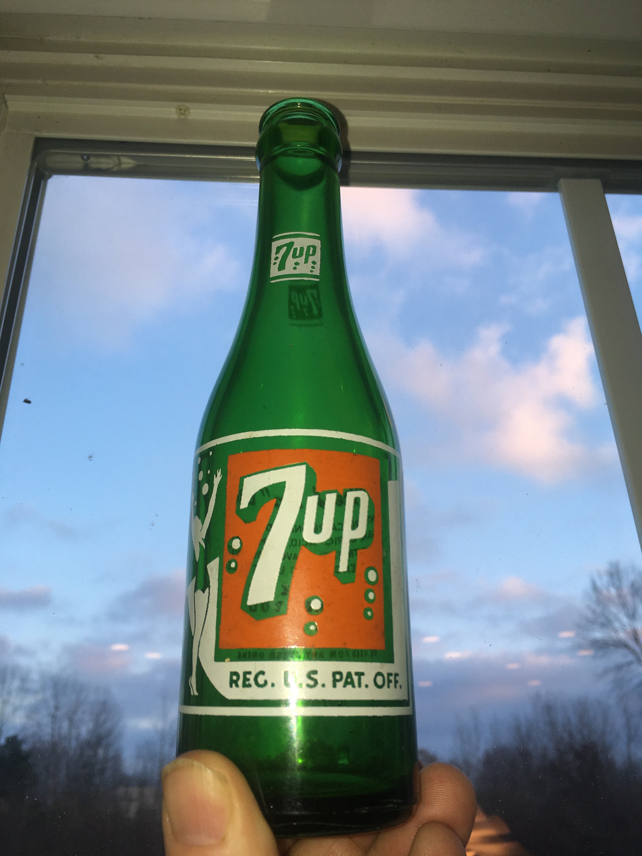 Vintage 1948 7up Soda Pop Bottle Vintage 1948 7up Soda Pop Bottle