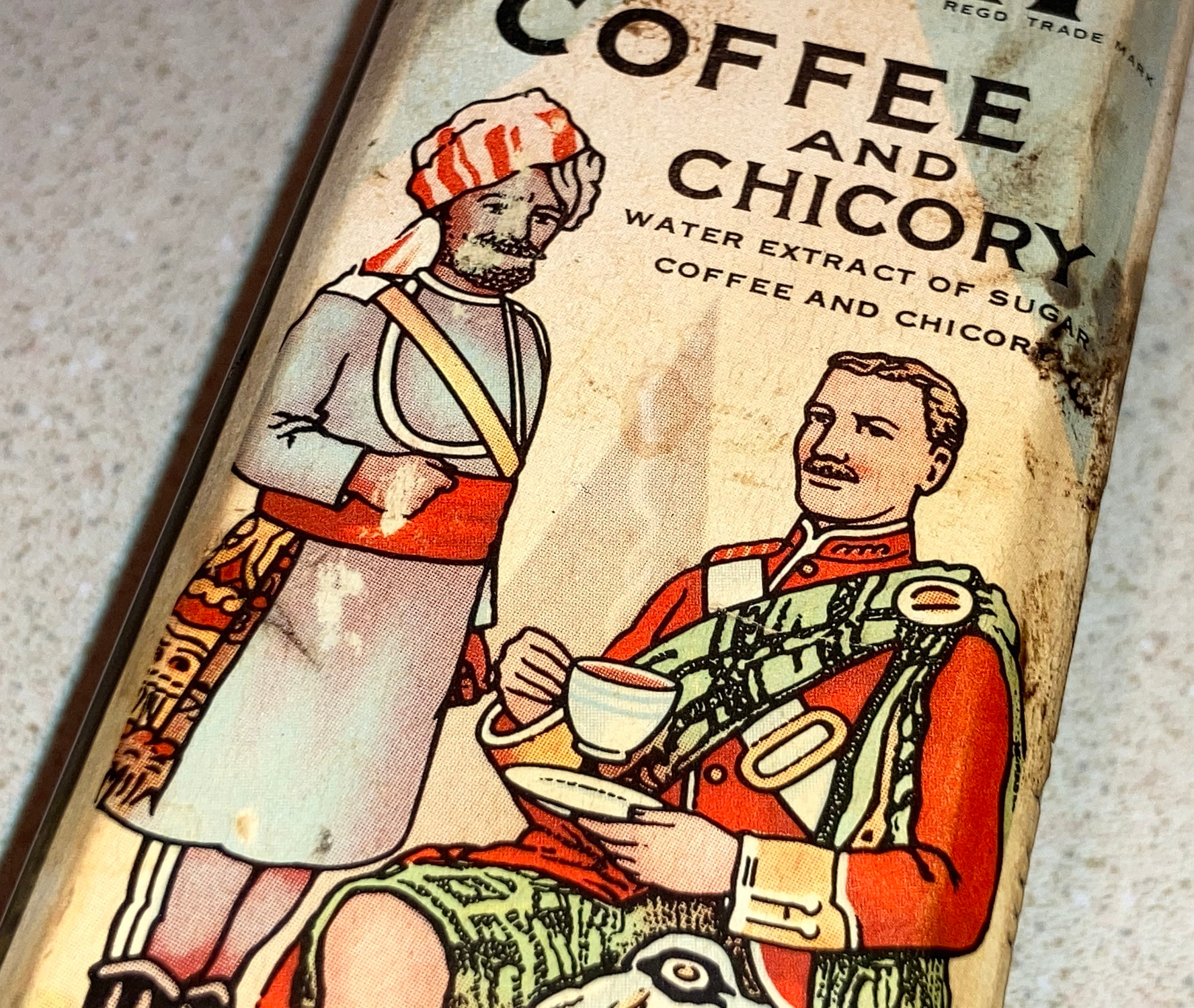 Vintage Bottle: Camp Coffee and Chicory; R. Paterson & Sons