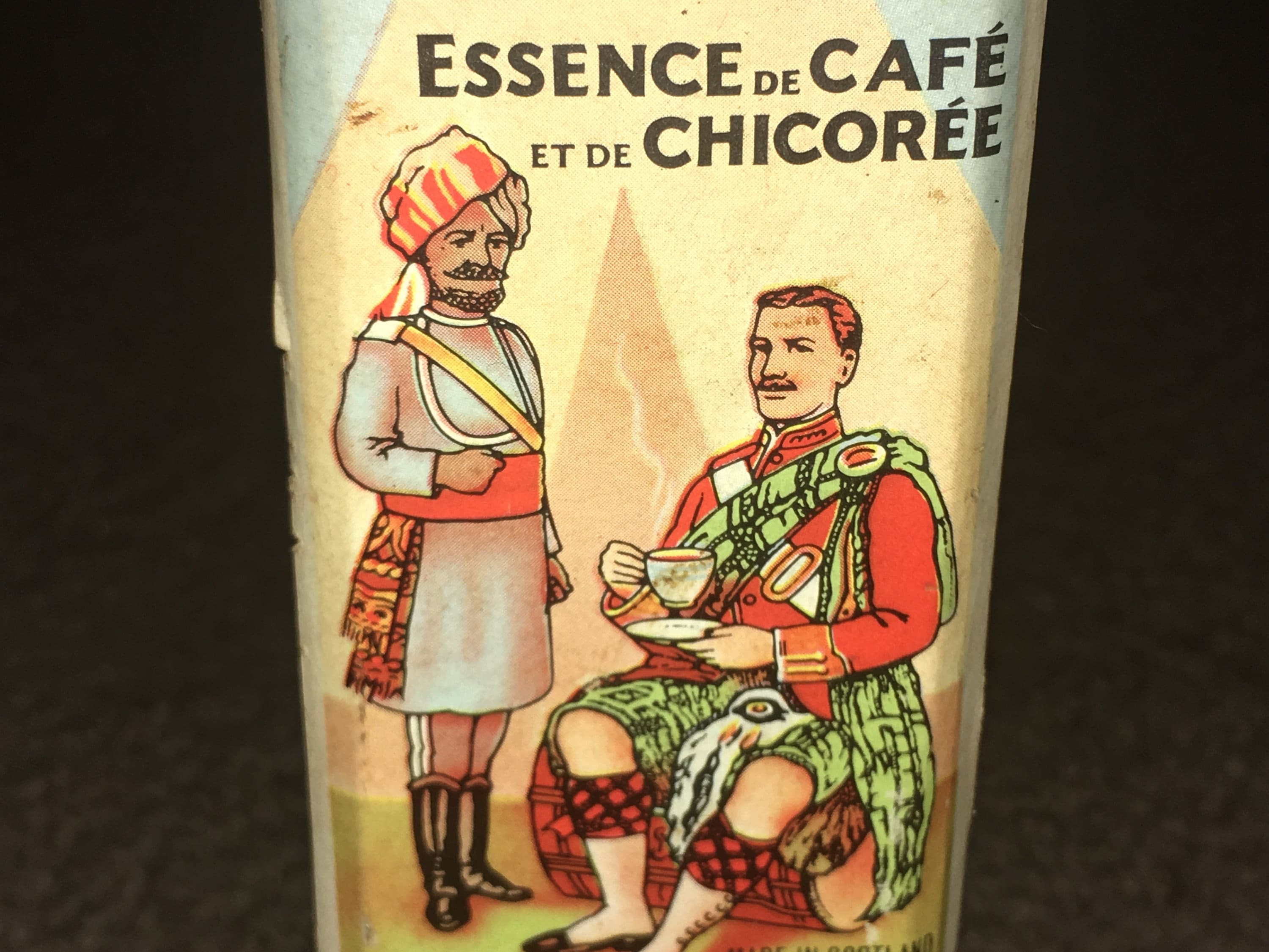 Vintage Bottle Camp Coffee and Chicory; R. Paterson & Sons