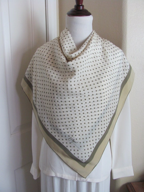 Off white deals silk scarf