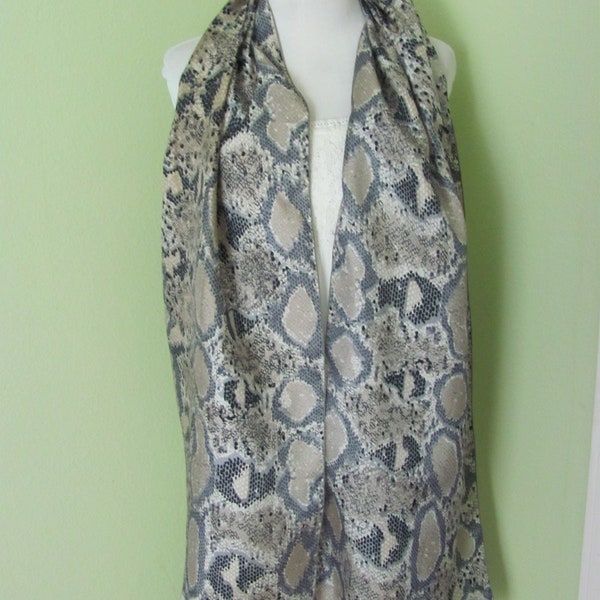Snakeskin Scarf Etsy