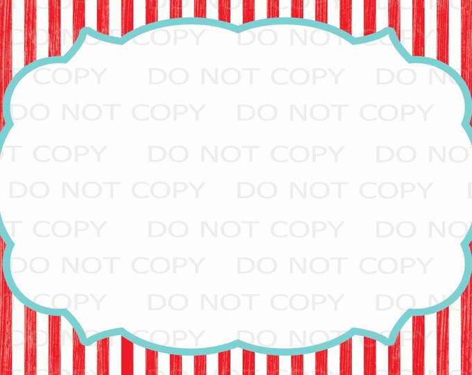 Printable Vintage Circus Sign BLANK 4x6 INSTANT DOWNLOAD - Etsy