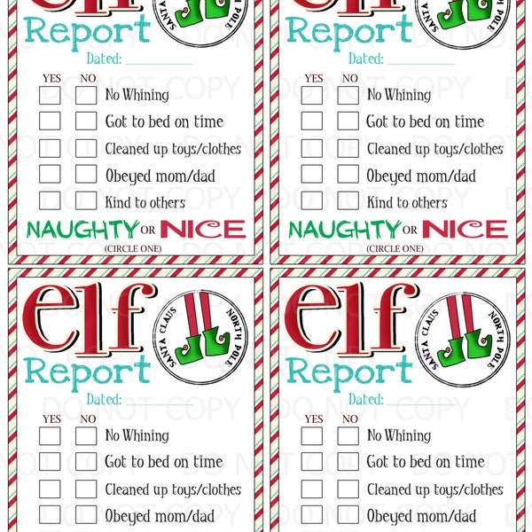 Naughty or Nice - Etsy