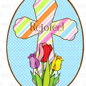 Printable DIY Easter Christian Religious Theme Egg Prints - Etsy