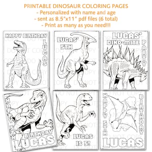 Dinosaur Coloring Book: Large Dinosaur Coloring Books for Kids Ages 4-8 -  Dino Colouring Book for Children with 60 Pages to Color - Great Gift  (Paperback)