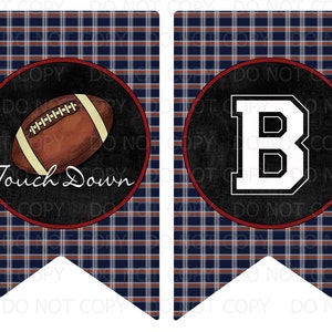 Printable DIY Personalized Sports Chalkboard Baby Boy Shower banner It's a Boy image 3