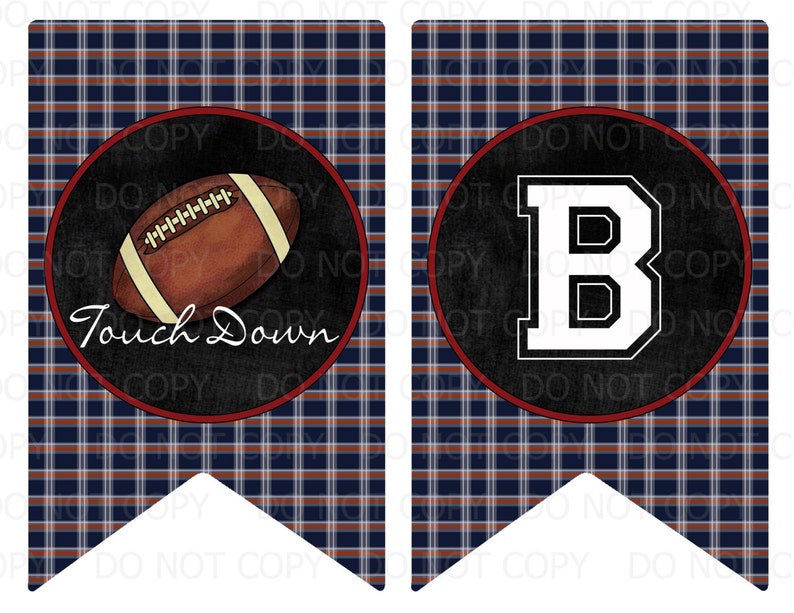 Printable DIY Personalized Sports Chalkboard Baby Boy Shower banner It's a Boy image 3