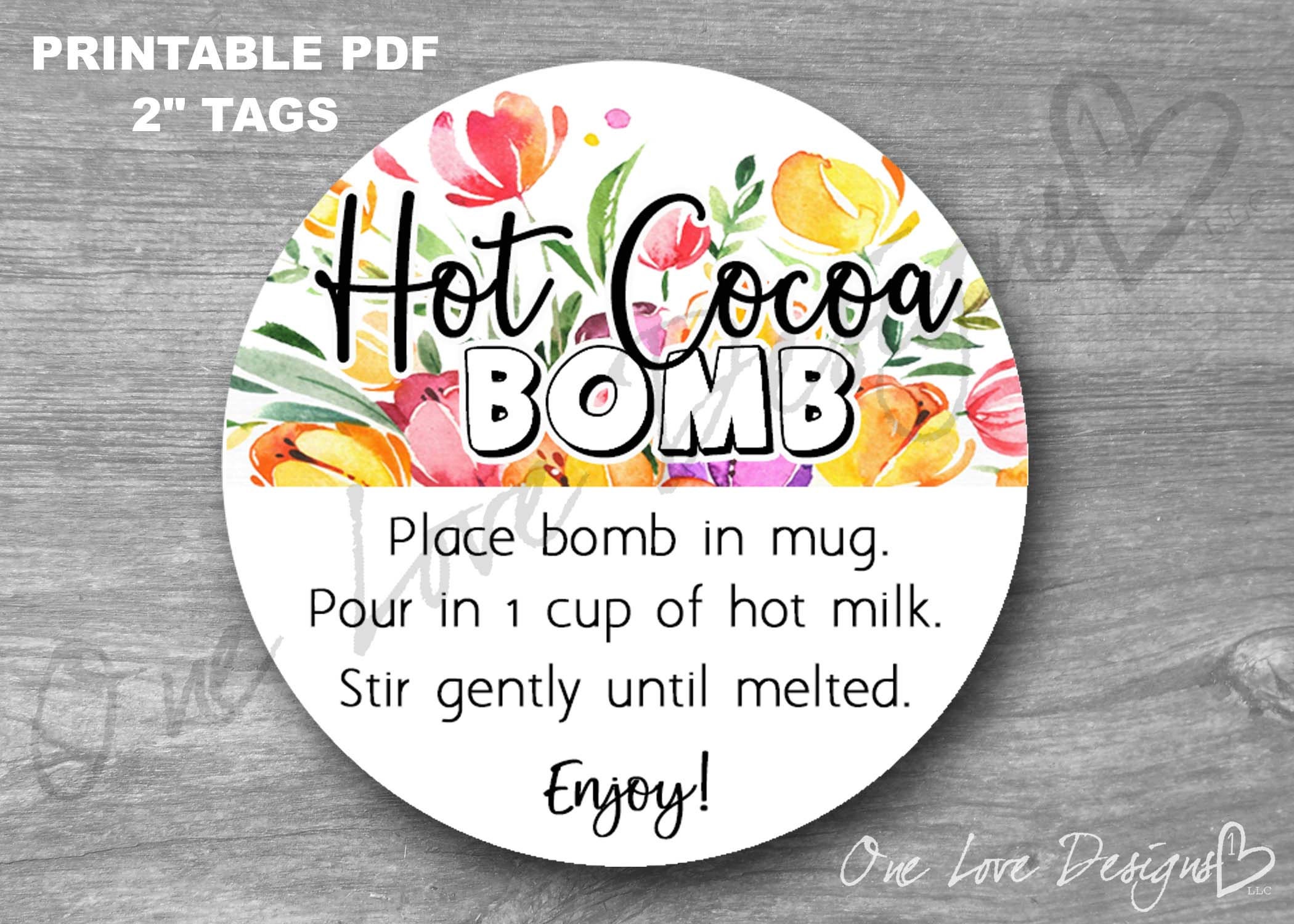Home Décor Easter Day 3- printable tag stickers round label instant ...