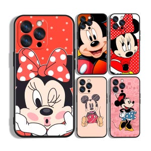 Mickey Mouse Cartoon Love Phone Case ~ Compatible with iPhone, Samsung & Other Brands