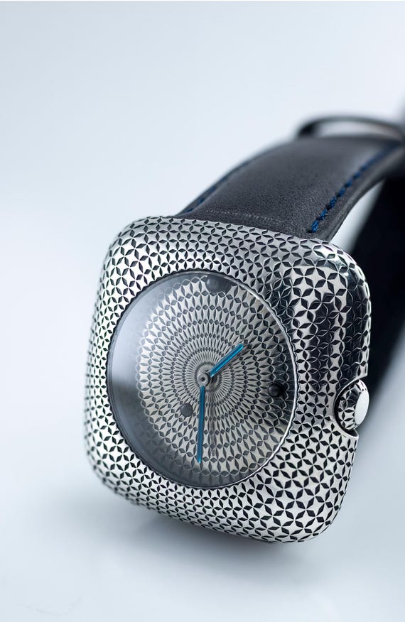 Handcrafted Sterling Silver 925 Unisex Watch | Unique 