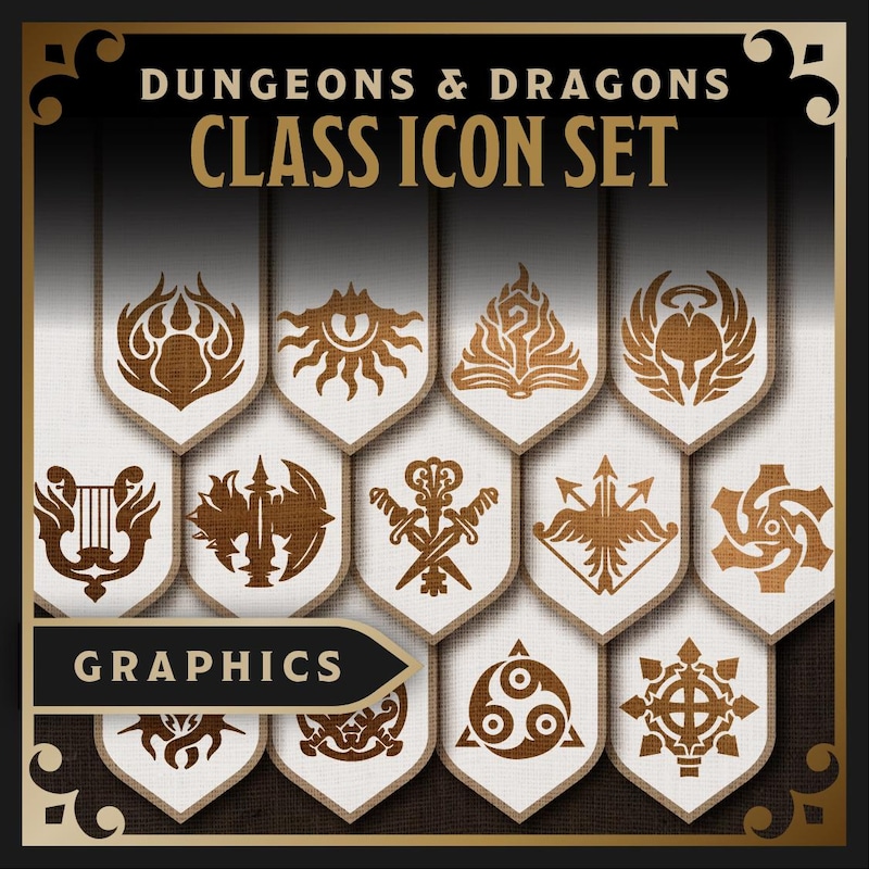 Dnd Window Icon Dnd Character Icons - Etsy