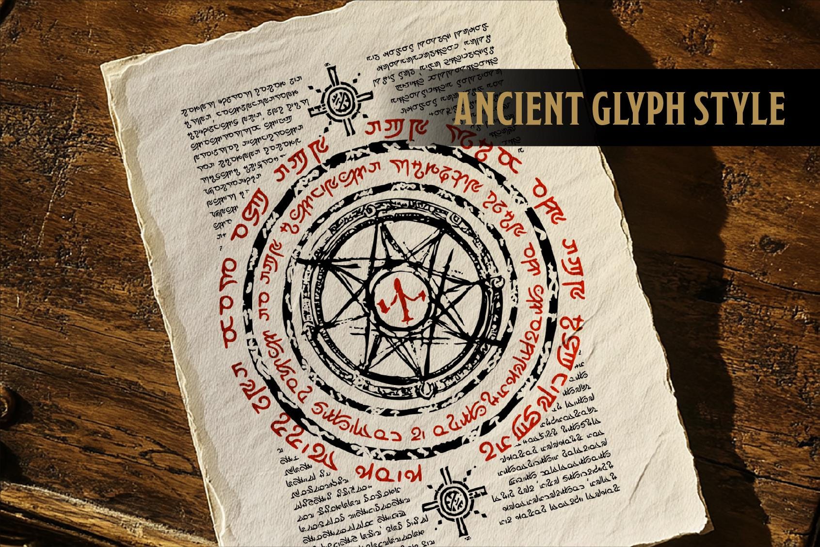 Oblitus – Arcane Script Font for Fantasy, TTRPG & Magic Designs ...