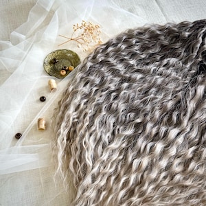 Fast Shipping Dreads, Full Set Ash Brown Synthetic Dreadlock Extensions, Reusable Boho Double Ended Wavy Crochet Locks in Stock