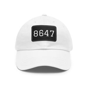 Embroidered Dad Hat, Impeach Trump Leather Patch Baseball Cap, Political Resistance Headwear, Protest Activist Gift, Anti-Trump Ballcap,