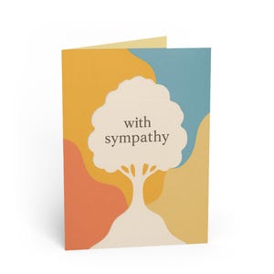Warm Condolence Card