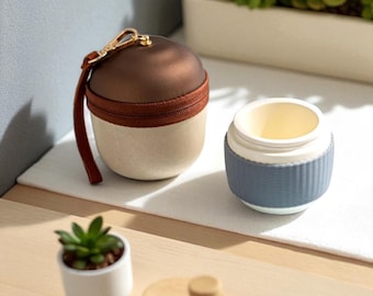 Service à thé de voyage en céramique avec infuseur - Cadeau de thé portable