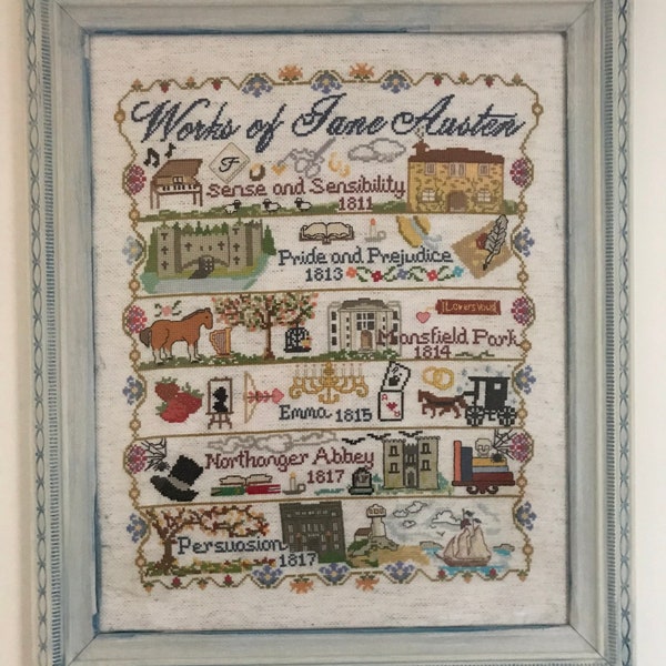 Arbeiten von Jane Austen Stitch-Along