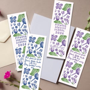 Pioneer School Bookmark 2026, JW Printable Souvenir | Best Life Ever, Put Jehovah First, Share Bible Truth, Stay Faithful (Digital Download)