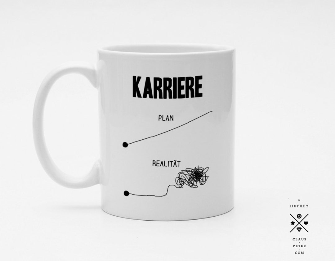 Spruch Tasse Karriere Cooler Becher Kaffeetasse Büro Kollegen