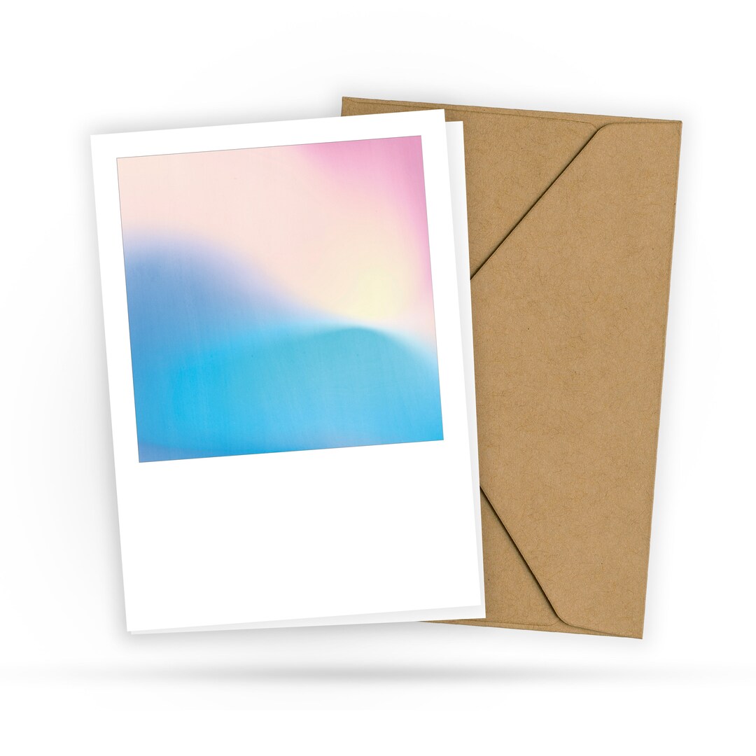 Stylish Postcard - Color Woosh - Super Beautiful Greeting Card ...