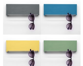 Brillenhalter in 19 modernen Farben - Passend für Zuhause - Coole Wandaufhängung für Brillen und Sonnenbrillen - Lieblingsfarbe - Praktisch