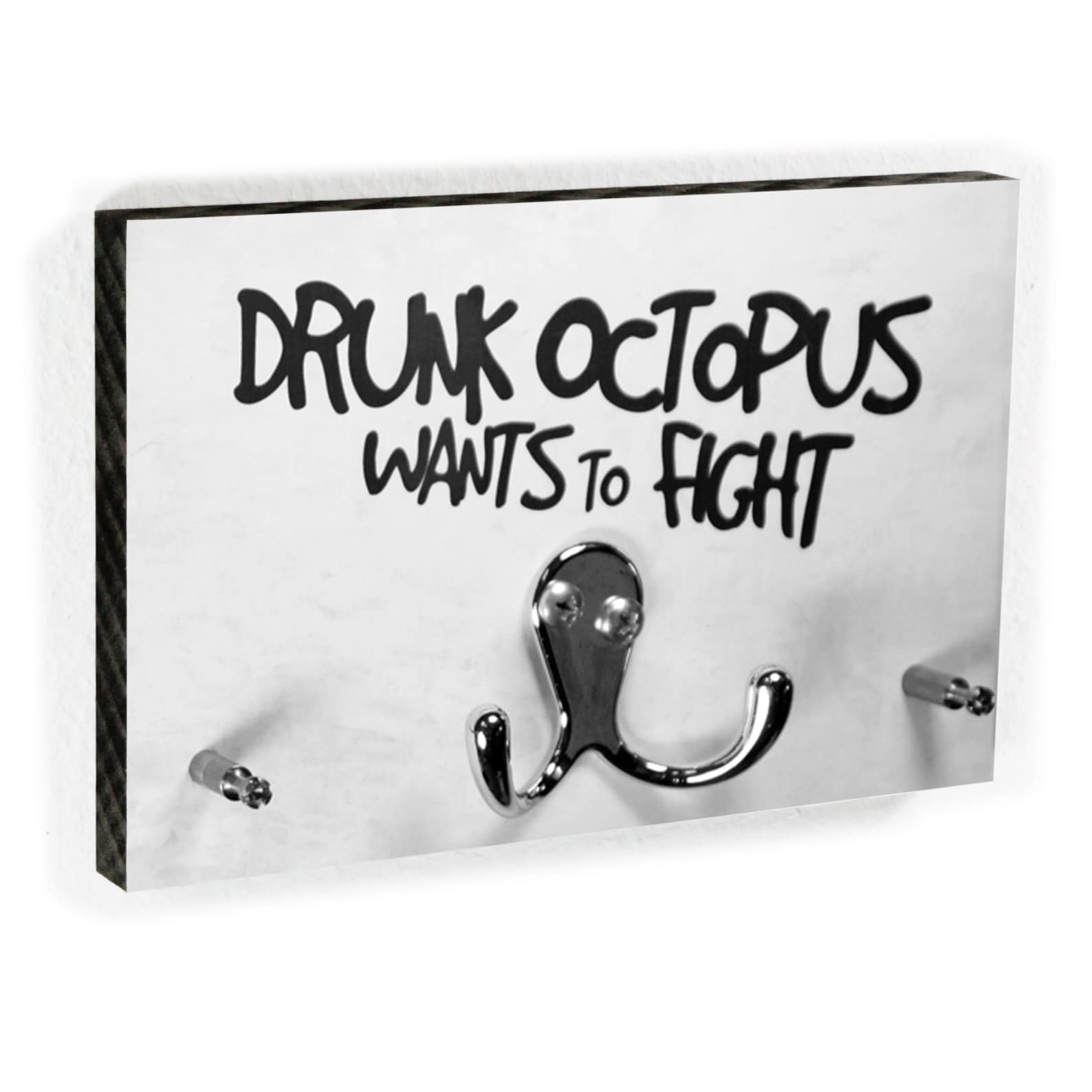 Key Board Drunk Octopus Wants to Fight Funny Hook Bar 4 Etsy