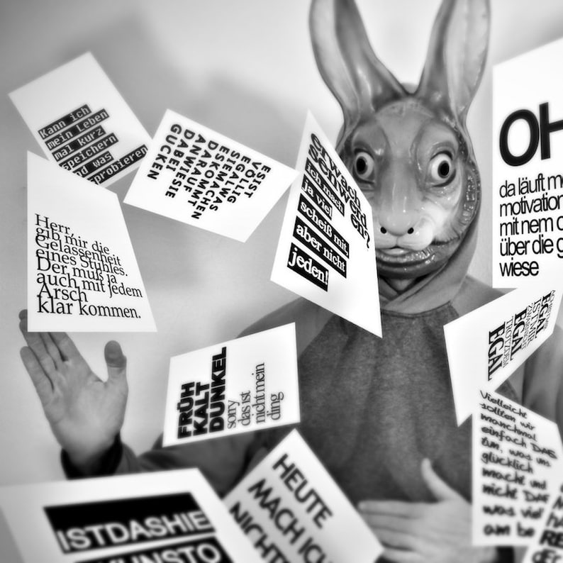 80 Postkarten mit lustigen Sprüchen Lebensvorrat Humor im Etsy