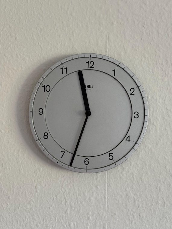 Braun 4861 Wall Clock 1980s ドイツ製　時計　80s Braun 4861 Wall Clock 1980s ドイツ製 時計 80s 【公式通販】