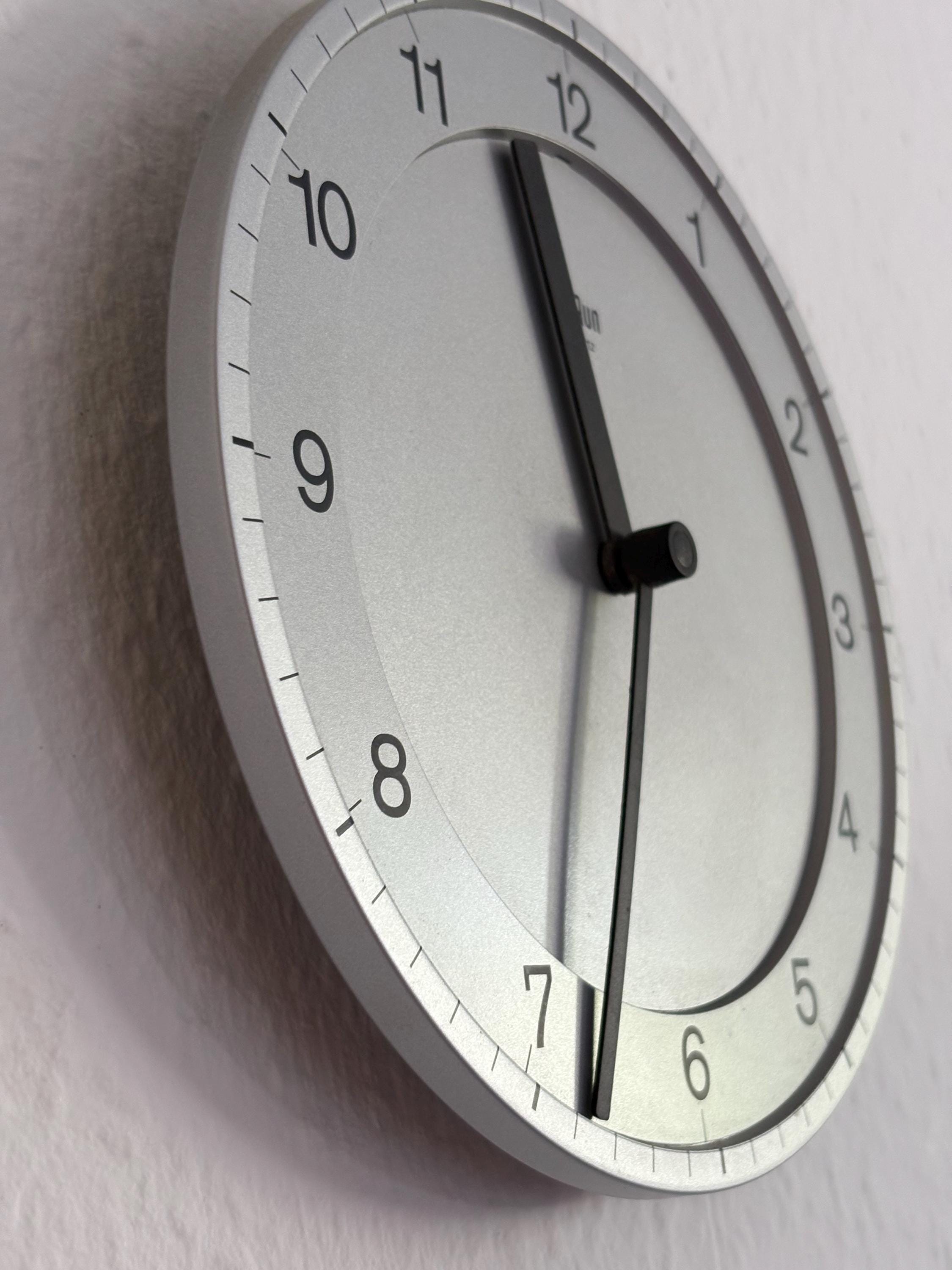 Vintage 1990s BRAUN Quartz Wall Clock 4861 Millennium ABW 31 Wall