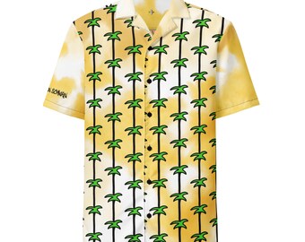 Long Neck Dino Button Shirt (Hawaiian Style)